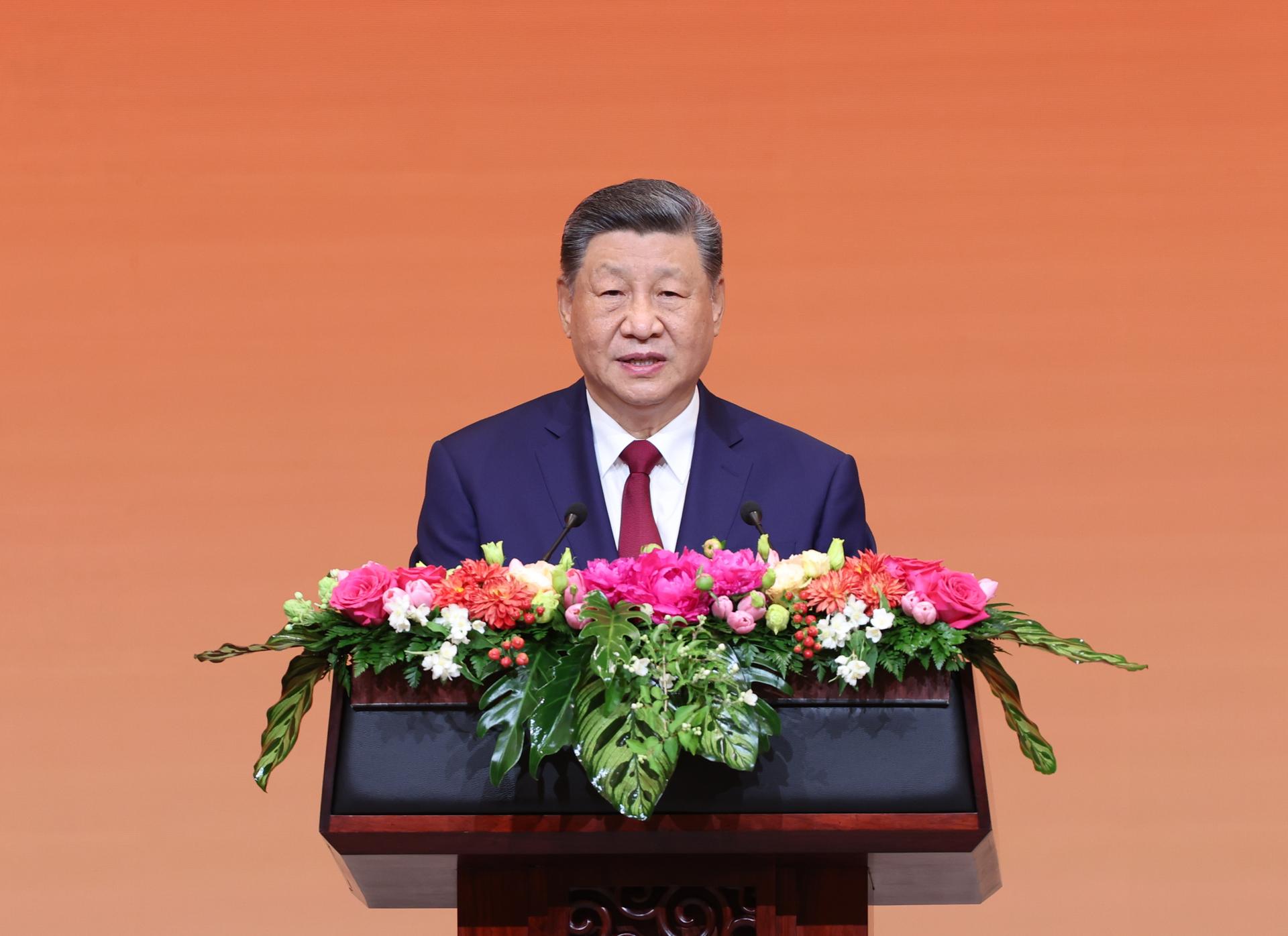 （XHDW）（1）习近平为美国总统特朗普举行欢迎宴会XxjpsgC000311_20260514_PEPFN0A001