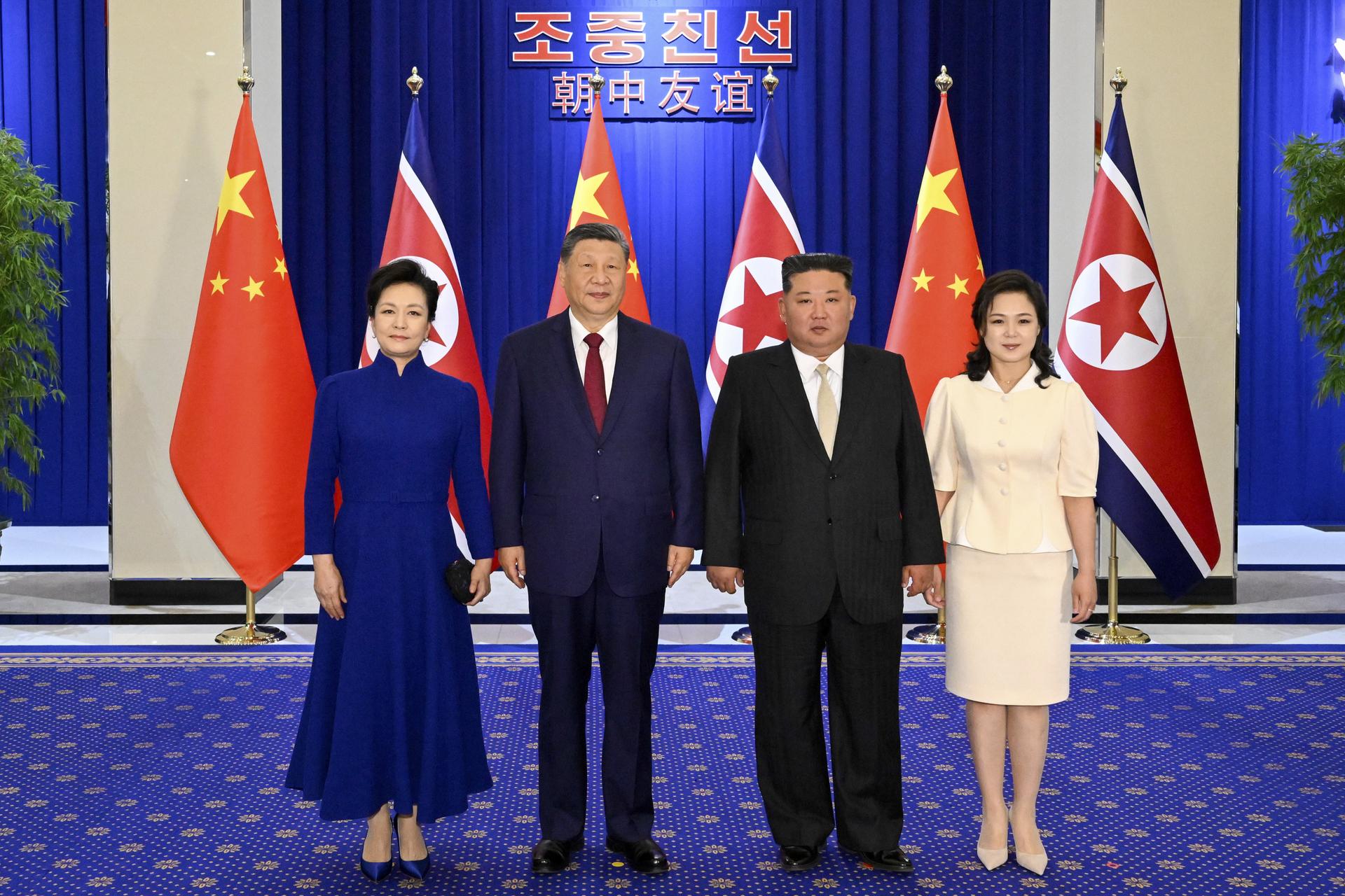 （XHDW）（1）习近平出席金正恩举行的欢迎宴会XxjpsgC000431_20260608_PEPFN0A001