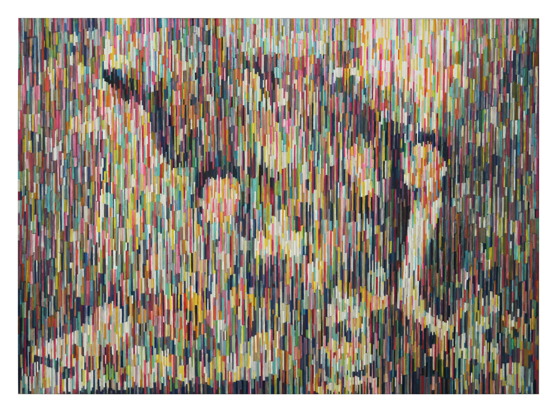 顾跃 读屏4,2009-2026,布面油画,165 x 235 cm(1)