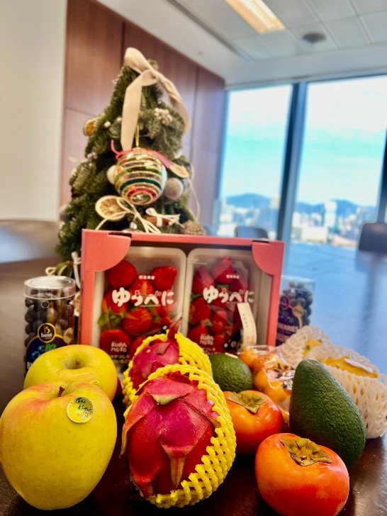 christmas fruits
