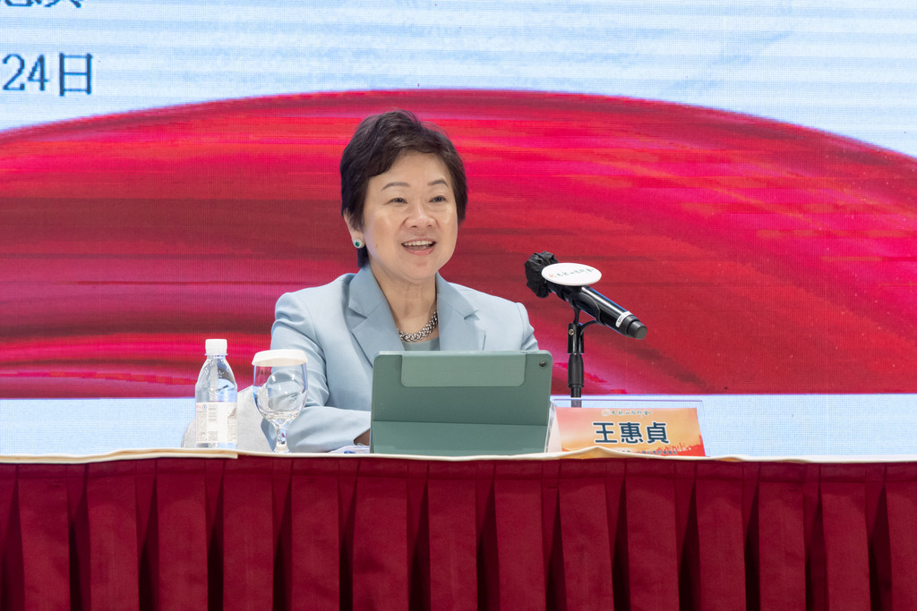 港区全国政协常委、九龙社团联会王惠贞会长分享(2)