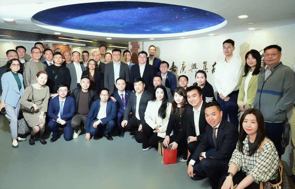 图5 参观集友银行历史文化馆