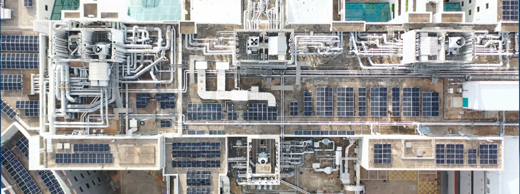 Main Academic Building Solar Panels 1