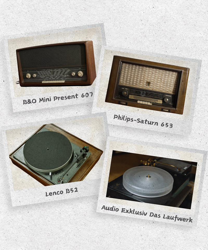 8_展出多部50至70年代怀旧音响设备