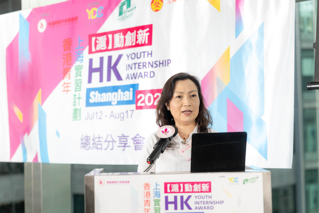 2.簡慧敏副會長致歡迎辭