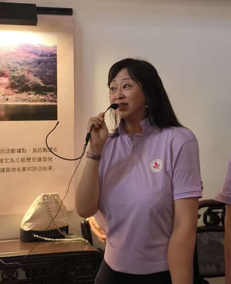 圖2:港區婦聯代表聯誼會陸海會長致歡迎辭 new