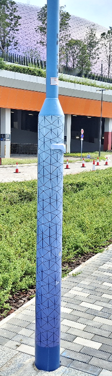 kaitak lamppost-close up