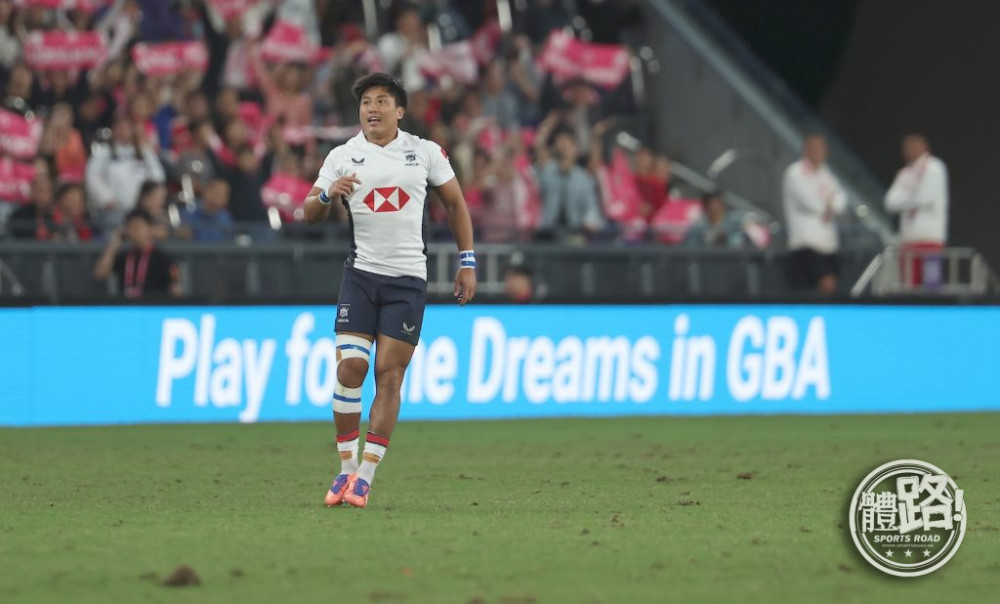 李卡度于教大就读运动教练及管理社会科学硕士课程，同时为香港男子七人榄球代表队成员，司职传接锋（图片来源：体路）