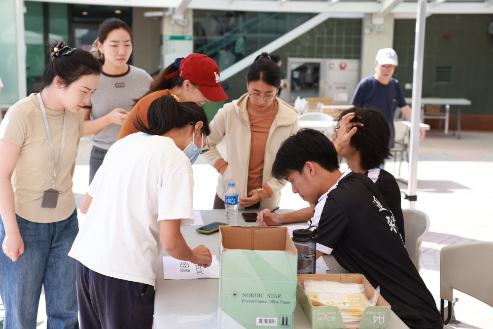 活动期间亦设有补给站及义工支援