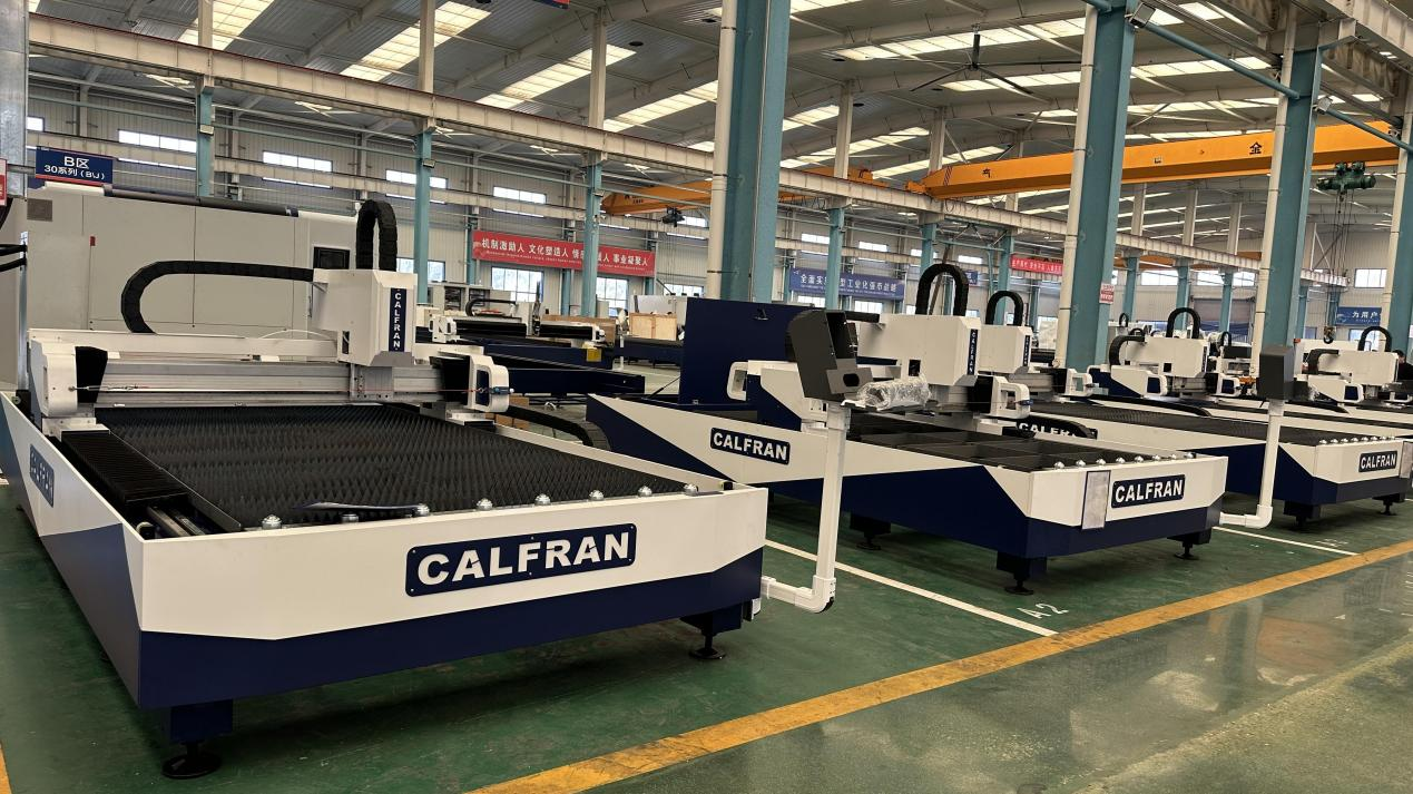 山東立為激光科技有限公司生產車間