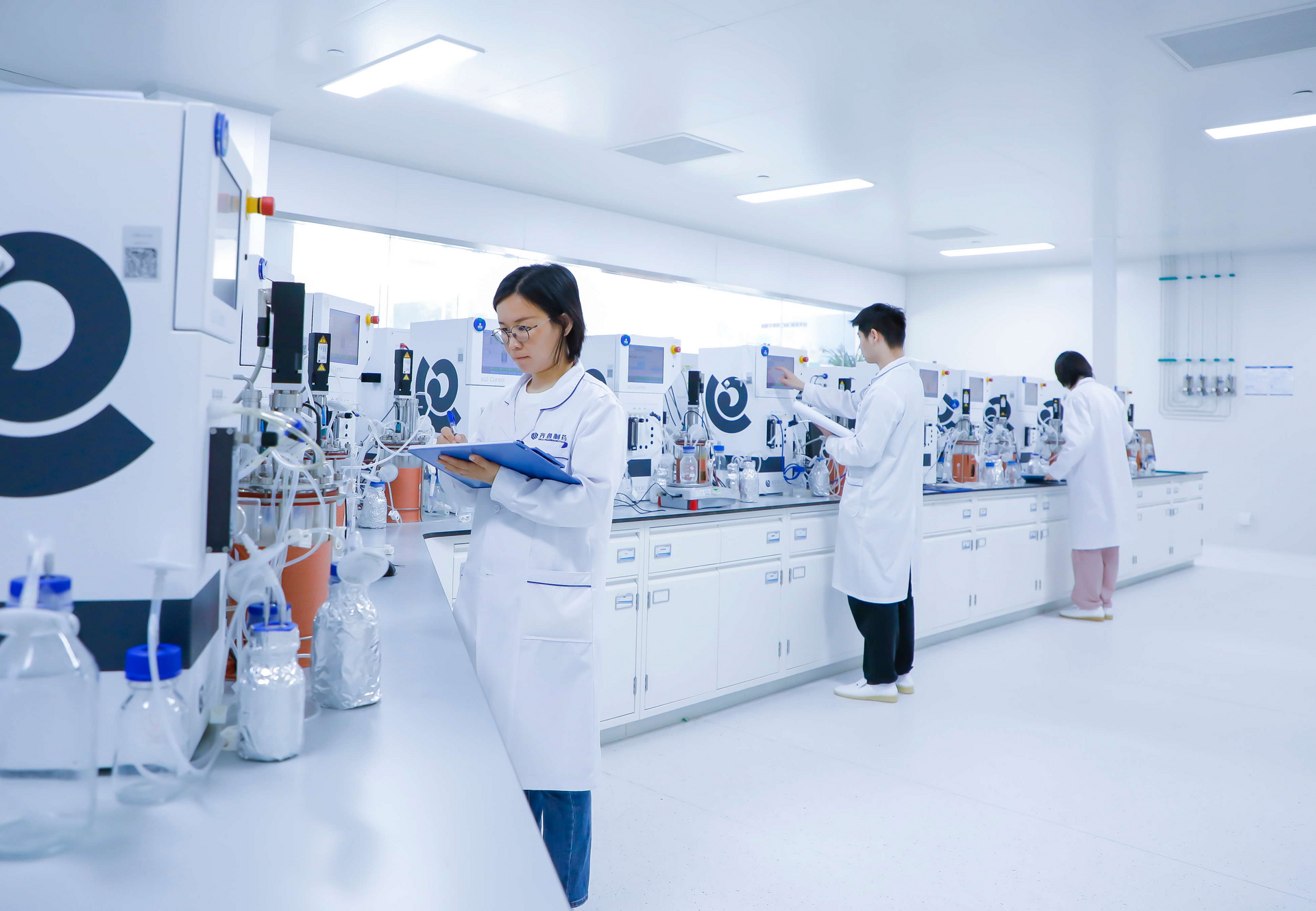 齐鲁制药实验室(受访者供图)