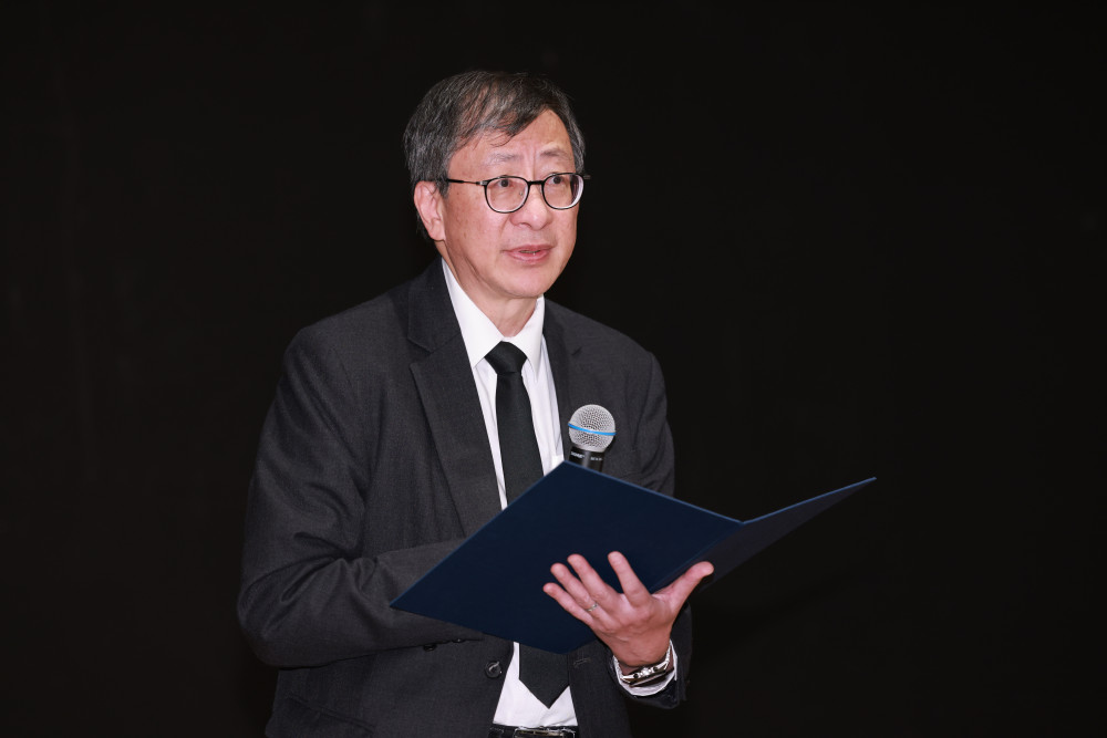 教大校長李子建教授致歡迎辭及進行主題演講