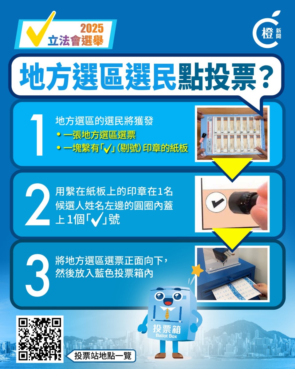 懶人包｜12月7日投票時間/地點/證件一文睇清立法會投票須知-紫荊網