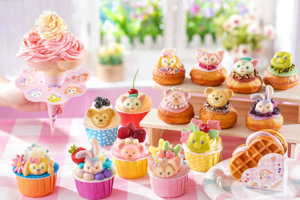 HKDL_2025 Duffy_F&B_ODV_Springtime Duffy and Friends Dessert + Soft Serve