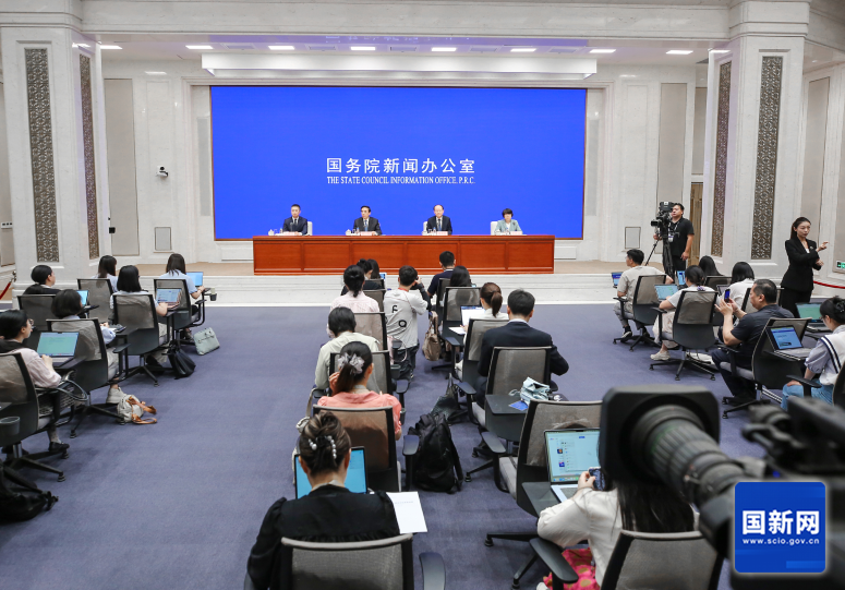 國務院新聞辦公室新聞發佈會現場