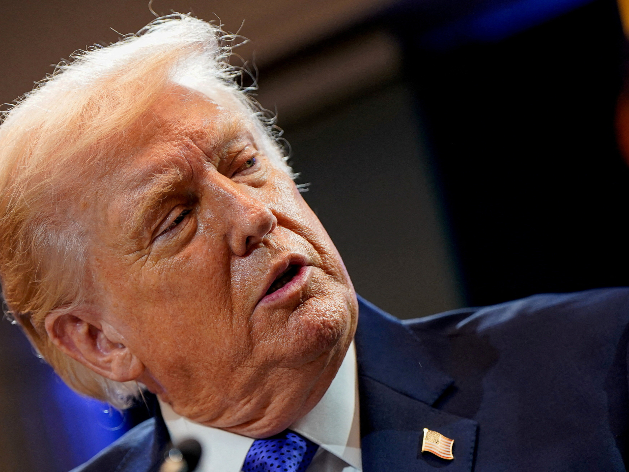 特朗普非常不满联邦最高法院的裁决。(路透社)