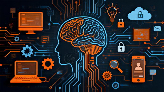 人工智能神經網絡圖片_人工智能神經網絡素材_人工智能神經網絡高清圖片_攝圖網圖片下載