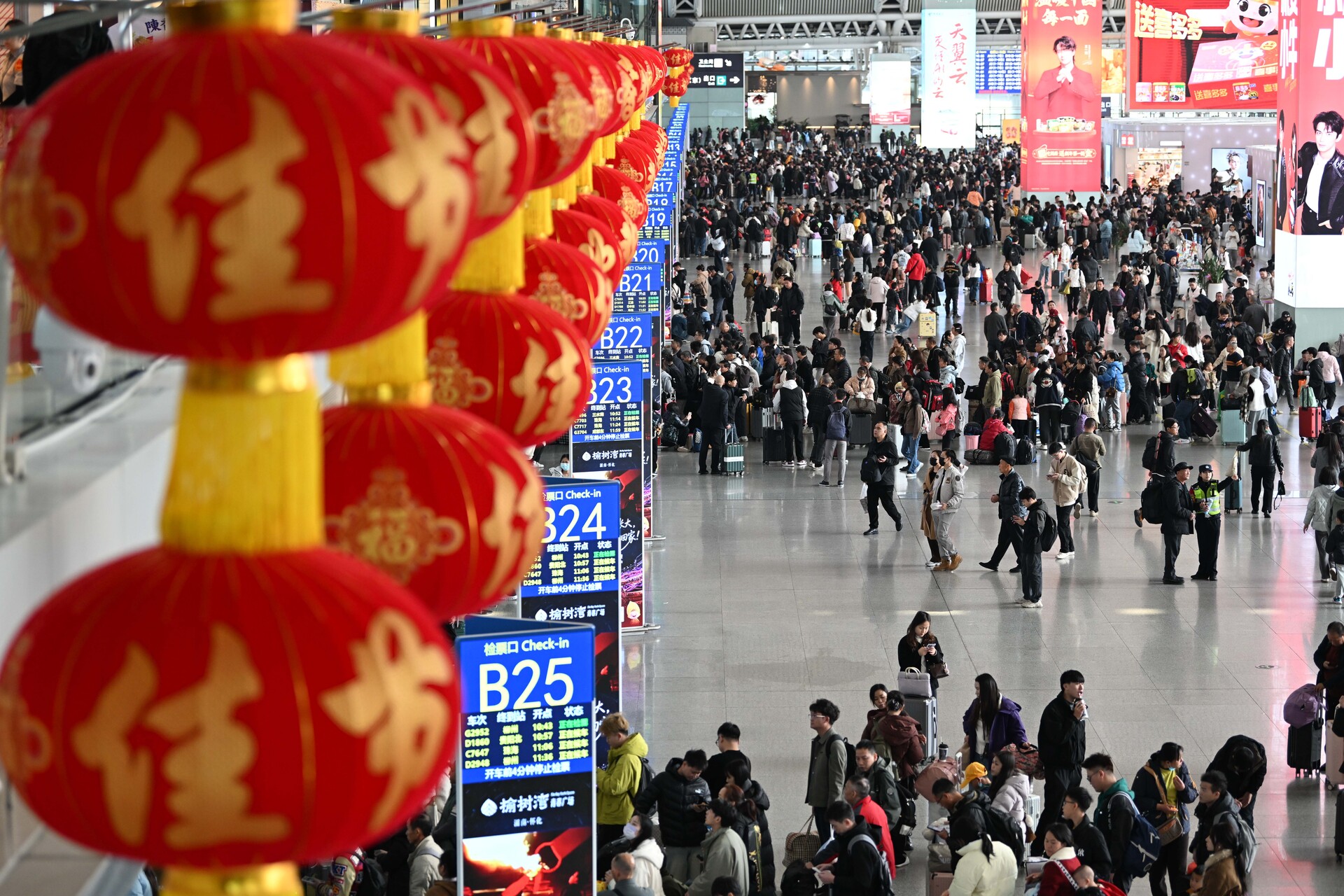 春运期间，全国铁路预计发送旅客5