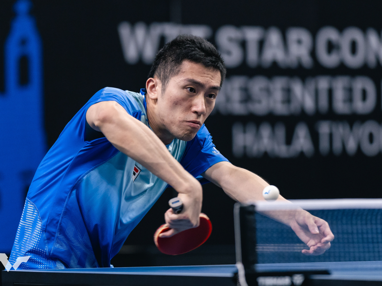林兆恒以小组次名出线。(中国香港乒乓总会)