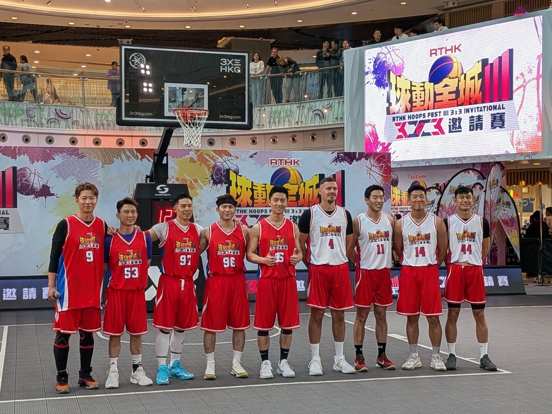 香港星BA首次對戰香港職業3x3籃球隊Team Hong Kong。