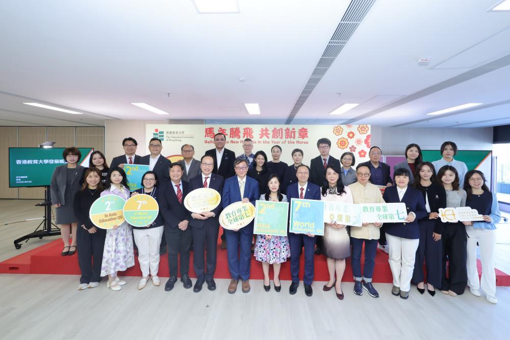 教大近年积极延揽教授与讲座教授级人才，发展多个重点策略领域