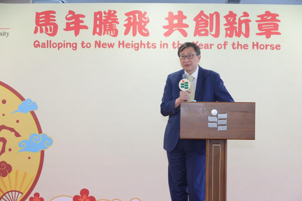 教大校长李子建教授概述大学的最新成就及未来发展方向