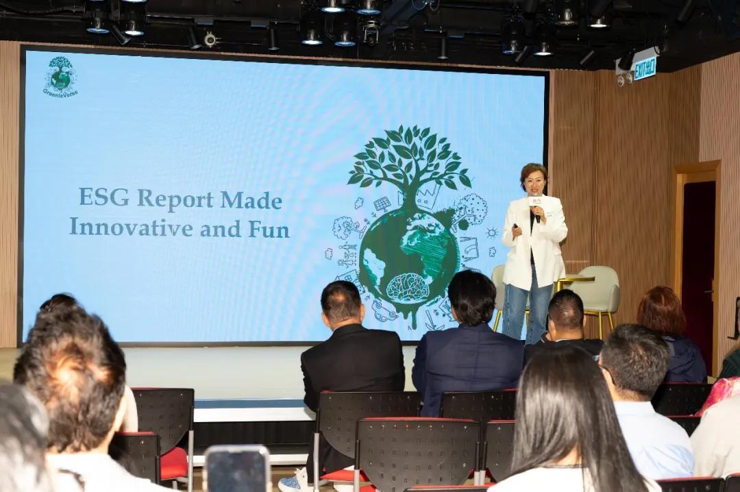 煉石科技有限公司創辦人兼首席執行官陳念慈女士進行分享