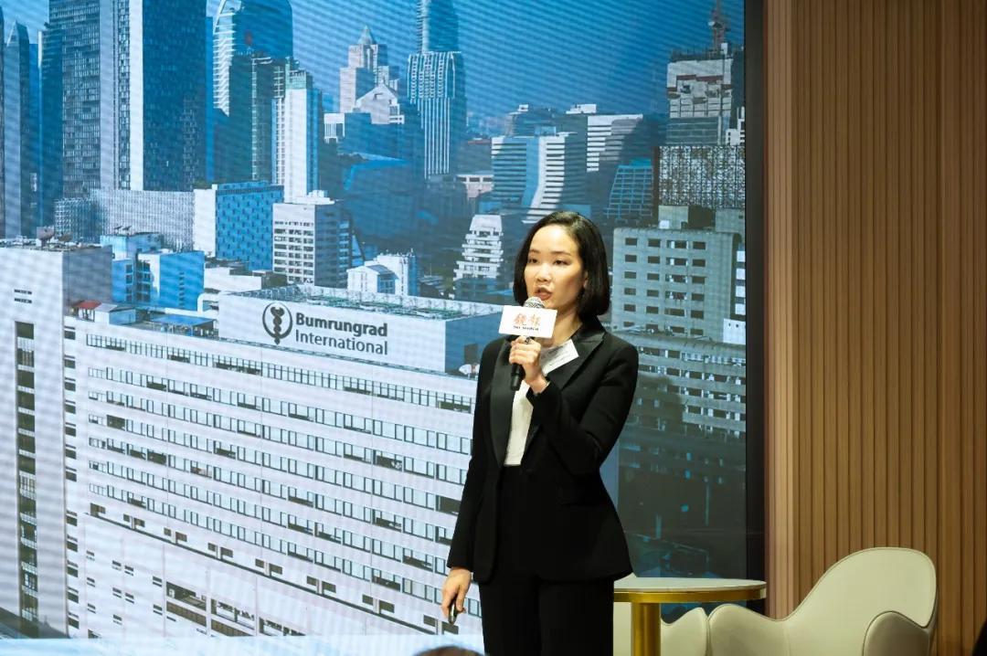 泰國康民醫院資深醫生Dr. Suwanna以英語進行主題分享