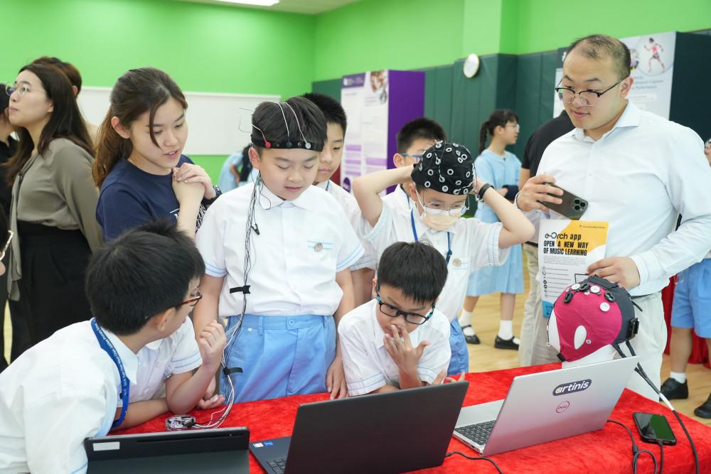 创科展览展示多个由教大教学与研究团队开发的教育科技及应用研究项目