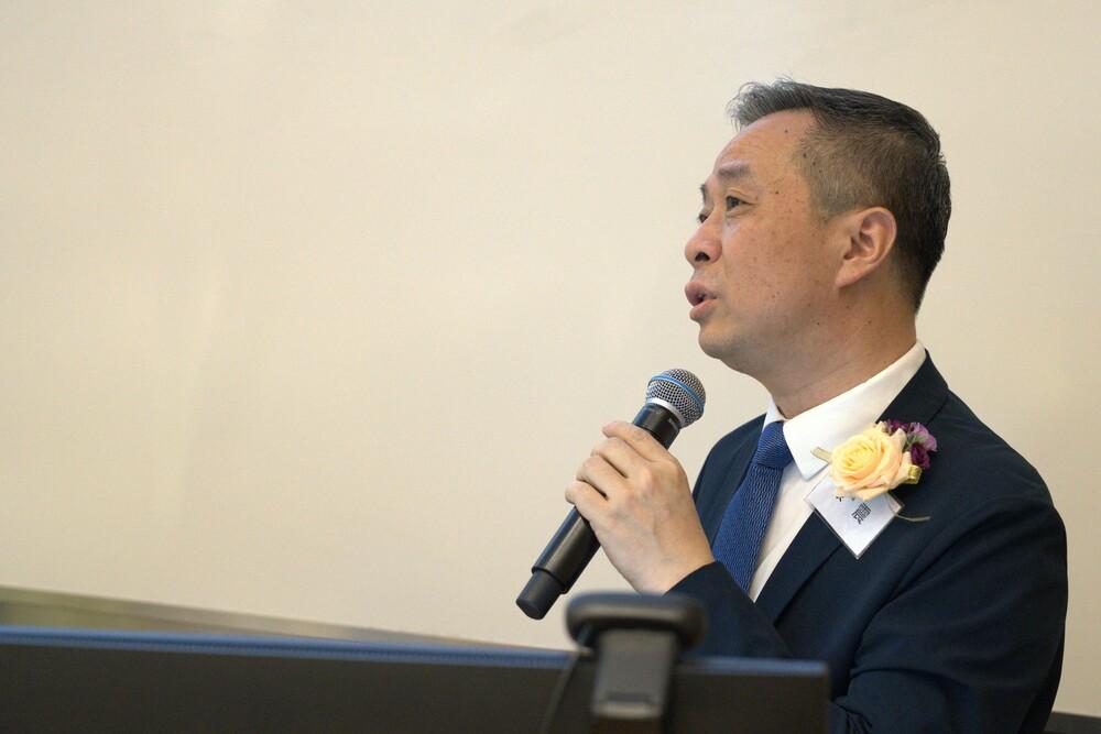 康震教授的演講主題為「中國古典詩詞的魅力」,吸引逾300名教大師生出席