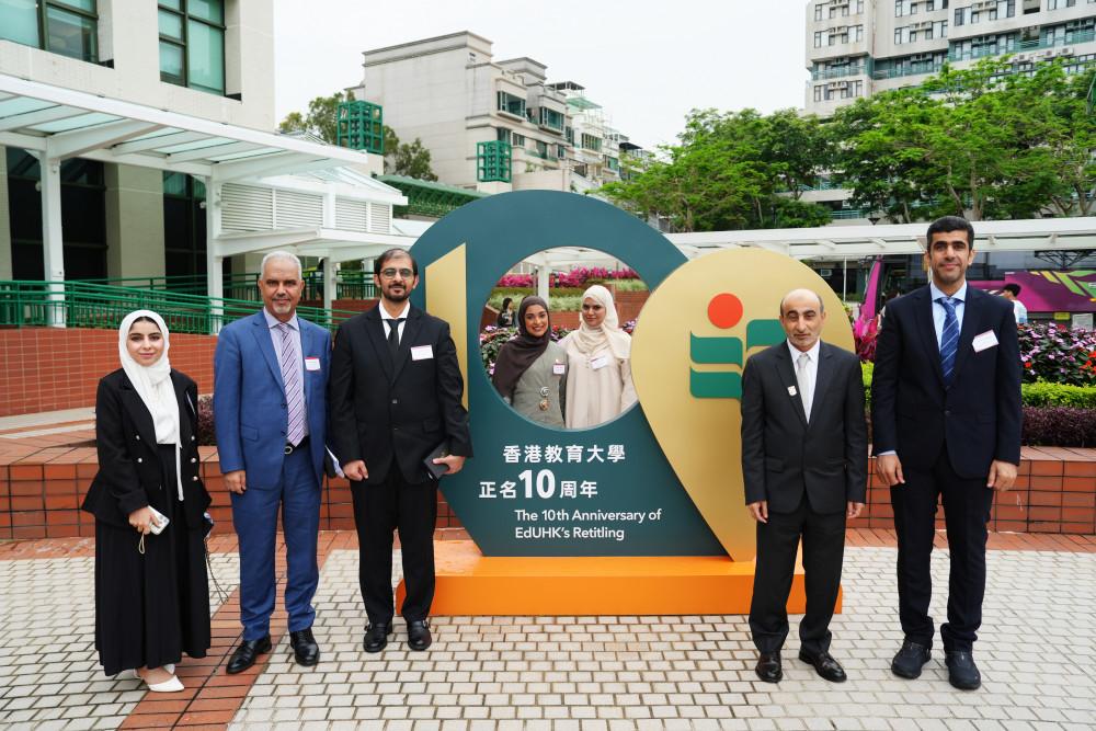 阿联酋大学代表团参观教大校园