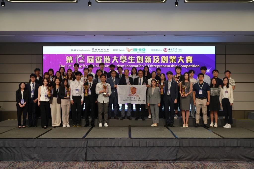 大学生创新创业赛港大中大成大赢家团队研两栖机械人夺一等奖