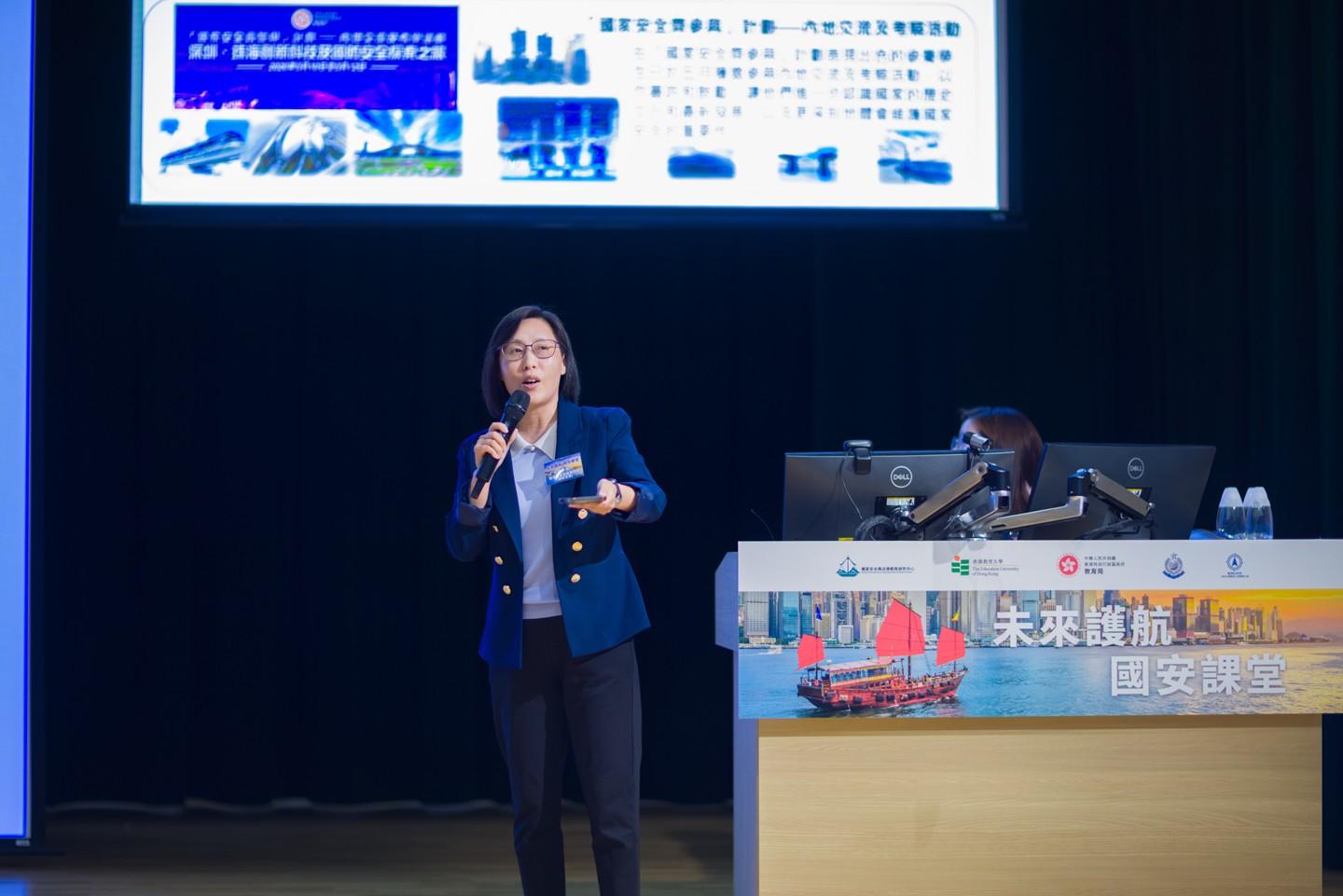 相片七-Safeguarding the Future National Security Classroom” Seminar