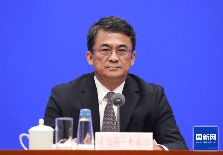 农业农村部副部长麦尔丹·木盖