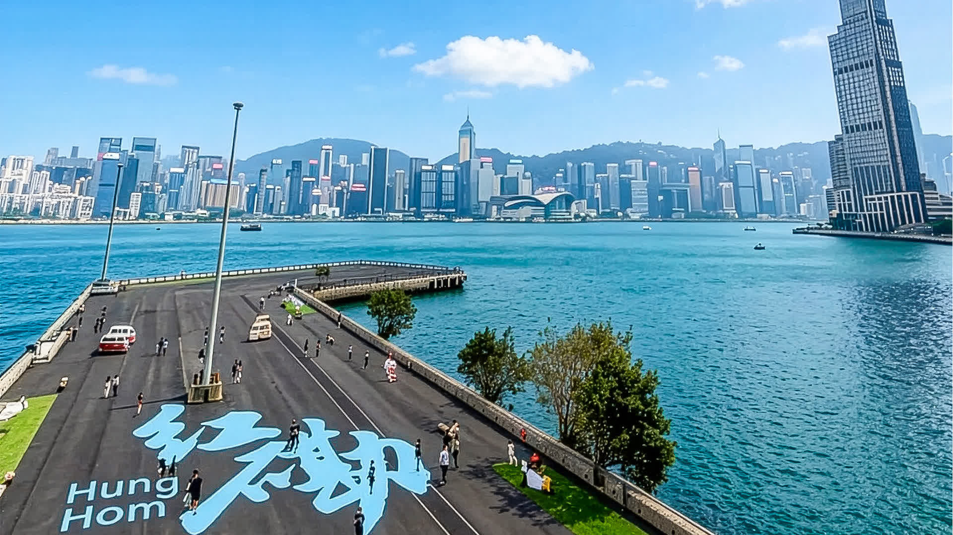 發現灣區|紅磡新海濱遊玩指南!270度海景/打卡位/交通全攻略- 發現灣區- 點新聞