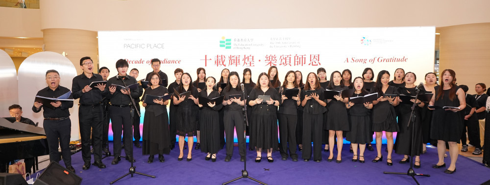 桃李之声合唱团表演