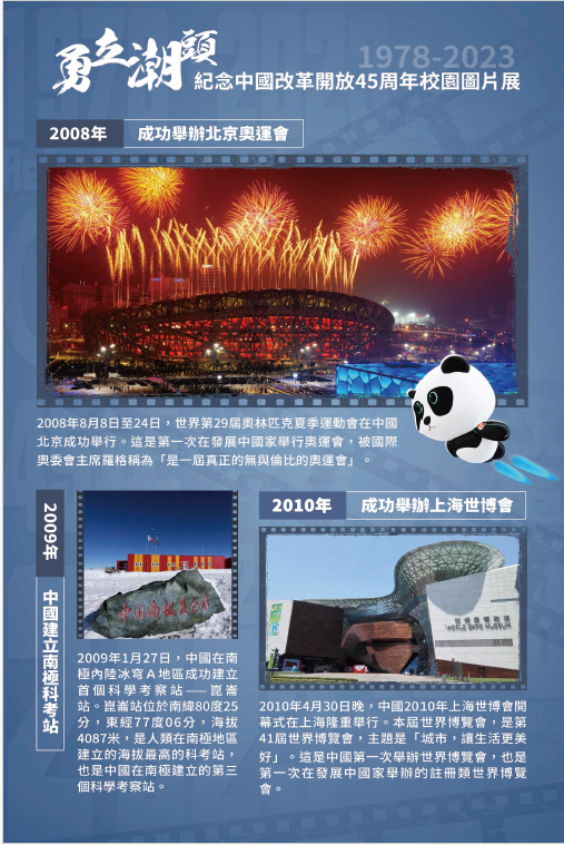 A poster with pictures of fireworks
Description automatically generated