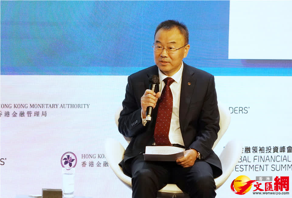 中國銀行行長劉金強調未來中國將集中經濟發展,也有信心將迎來美好前景。(大公文匯全媒體記者林良堅攝) 6361fc5be4b03aa1237f5082_v1