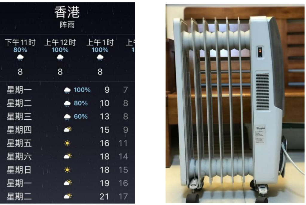 香港这几天湿冷湿冷的,取暖设备也难得地派上了用场 QQ20220316-120231@2x