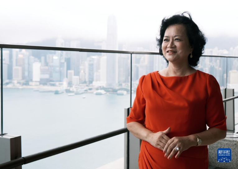 香港音乐人朱吴妮娜在香港接受记者专访(7月5日摄) 截图 2022-07-25 上午9.26.51