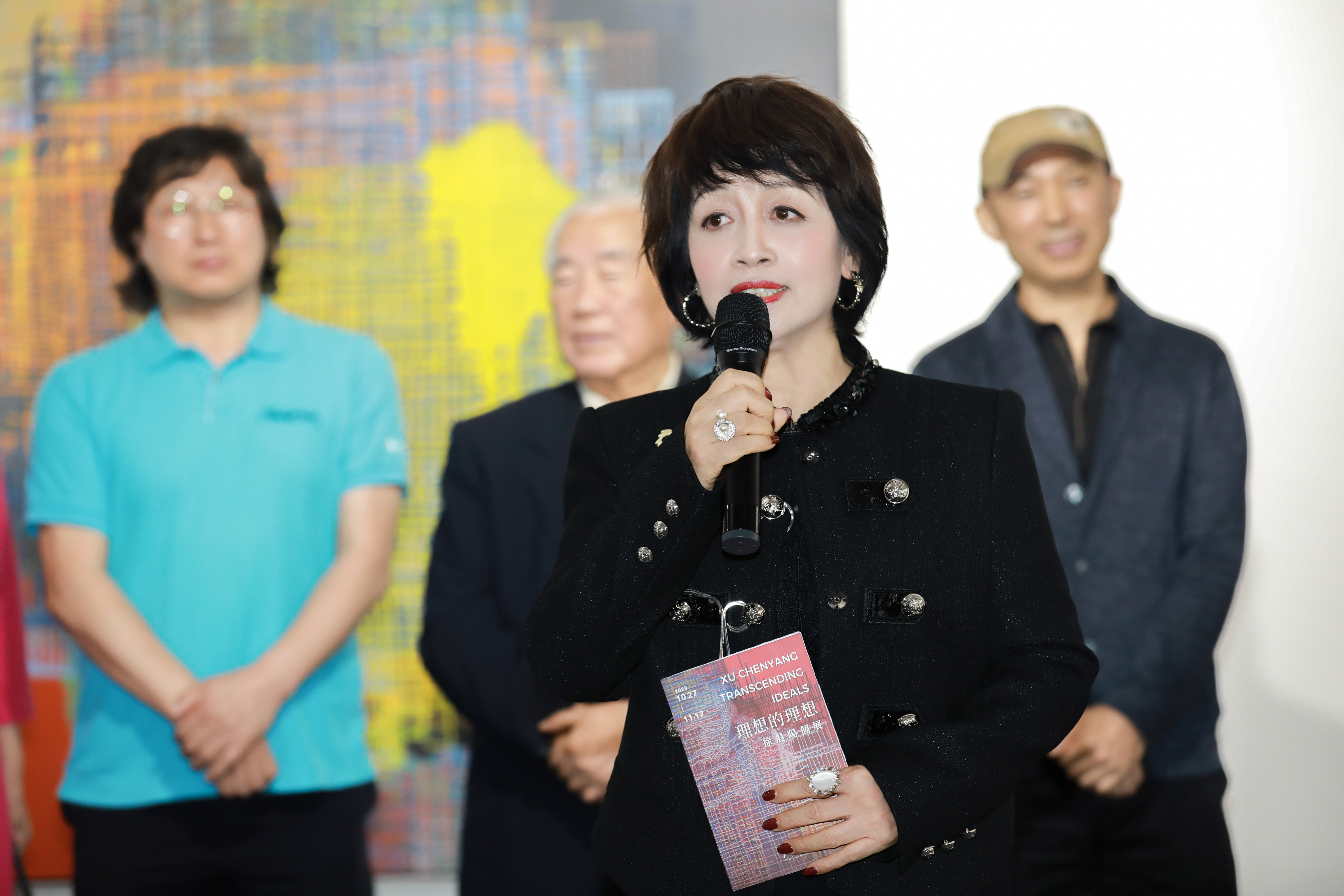 天趣藝術人生基金會創辦人兼總策展人張朱宇博士致辭