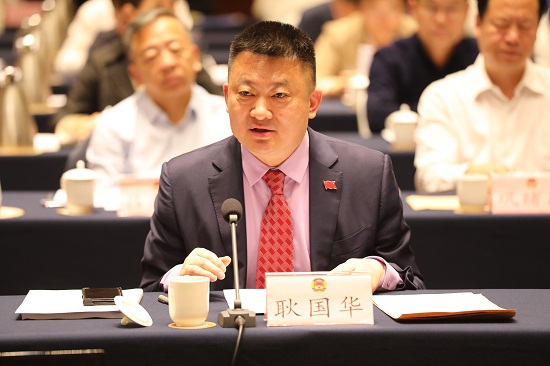 政协山东省港区委员、香港山东社团总会常务副会长耿国华 1