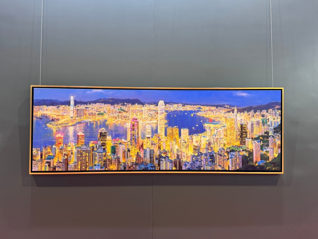 2023“閃耀香江”徐里藝術作品展在港開幕-紫荊網