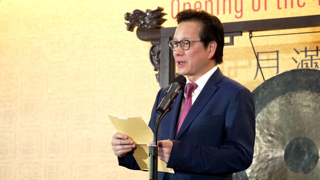 陳偉佳博士感謝博將控股冠名贊助、香港政府贊助商、合作夥伴和各界友好對香港中樂團的大力支持 HKCO03