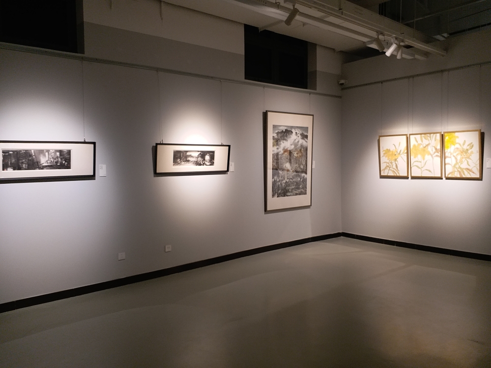 “大美同行--京港艺术家邀请展”展览现场 “大美同行--京港艺术家邀请展”展览现场