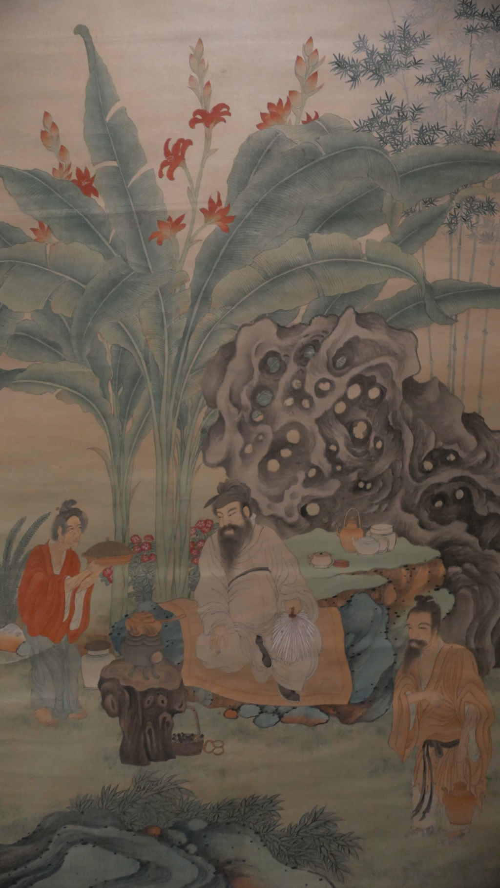 丁云鹏《玉川煮茶图》
