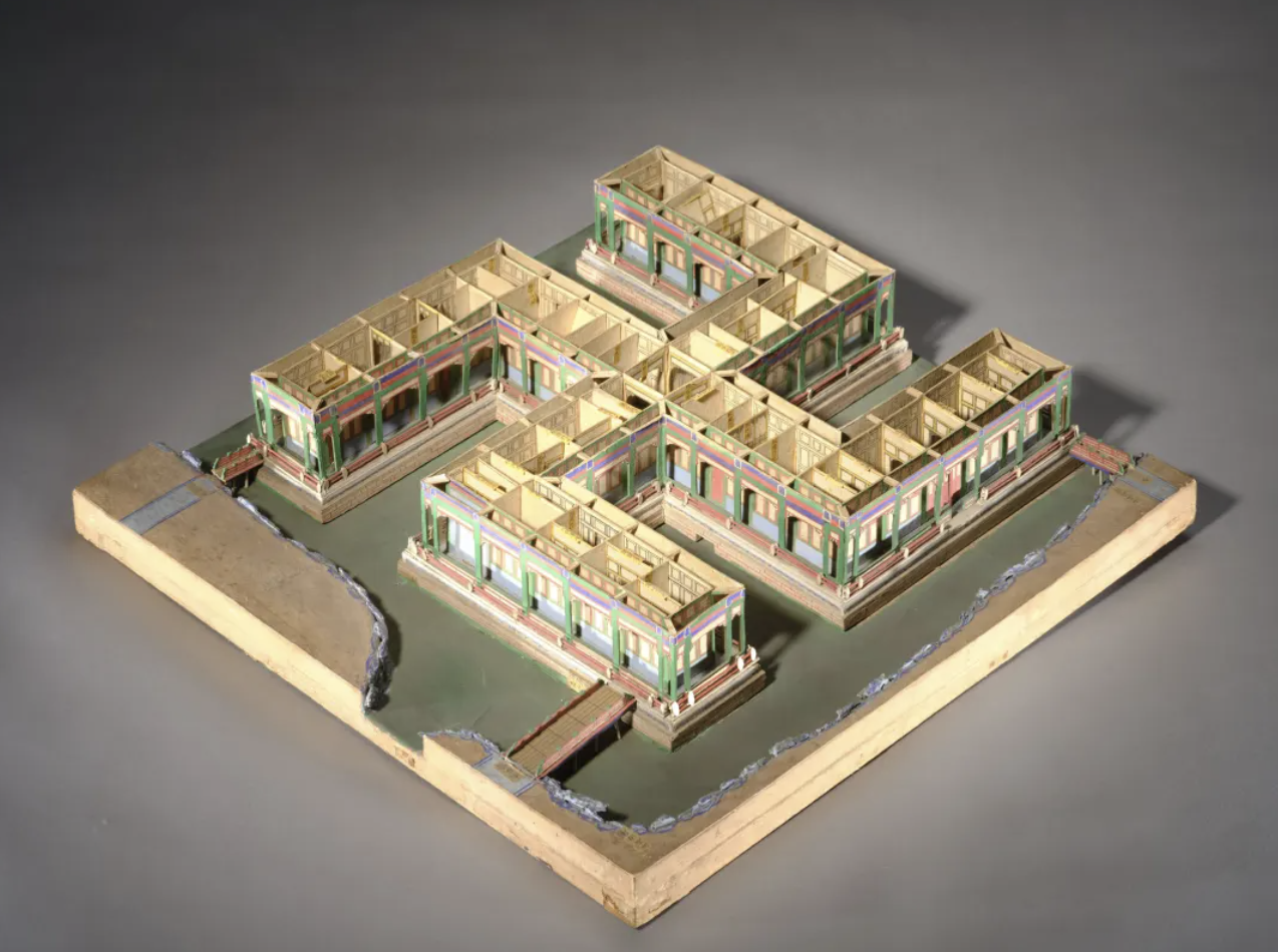 圓明園萬方安和殿燙樣。 截屏2024-03-25 下午5.57.13