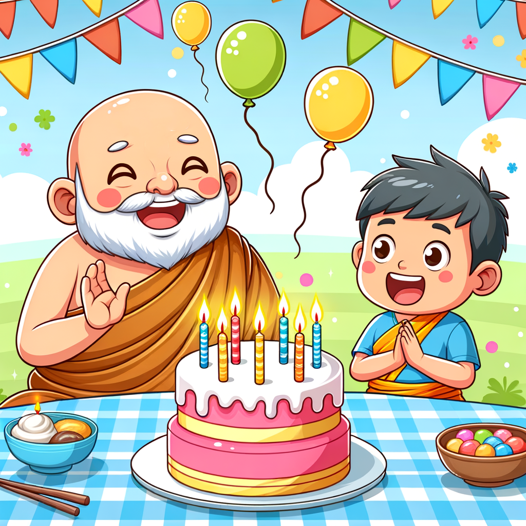 yong卡通版佛祖生日