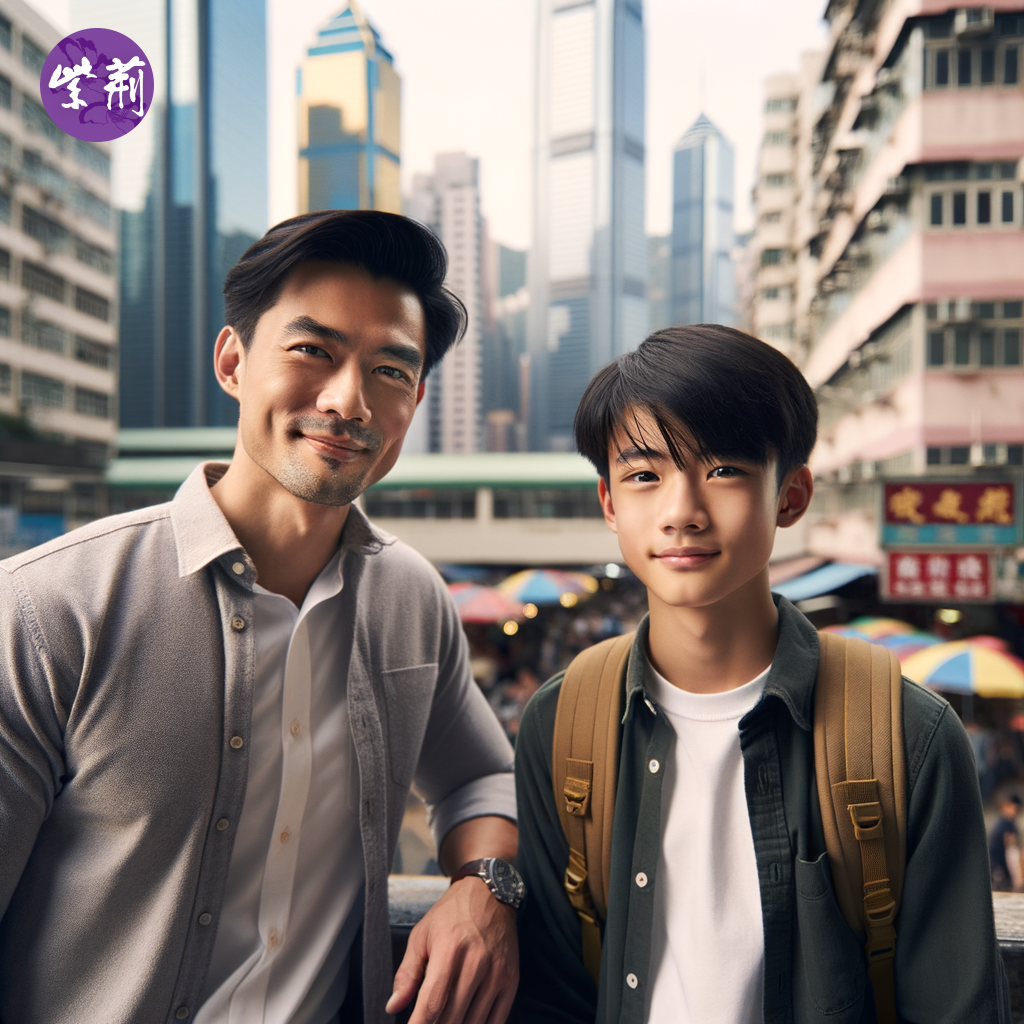 一位香港父亲与一个高中的儿子_副本
